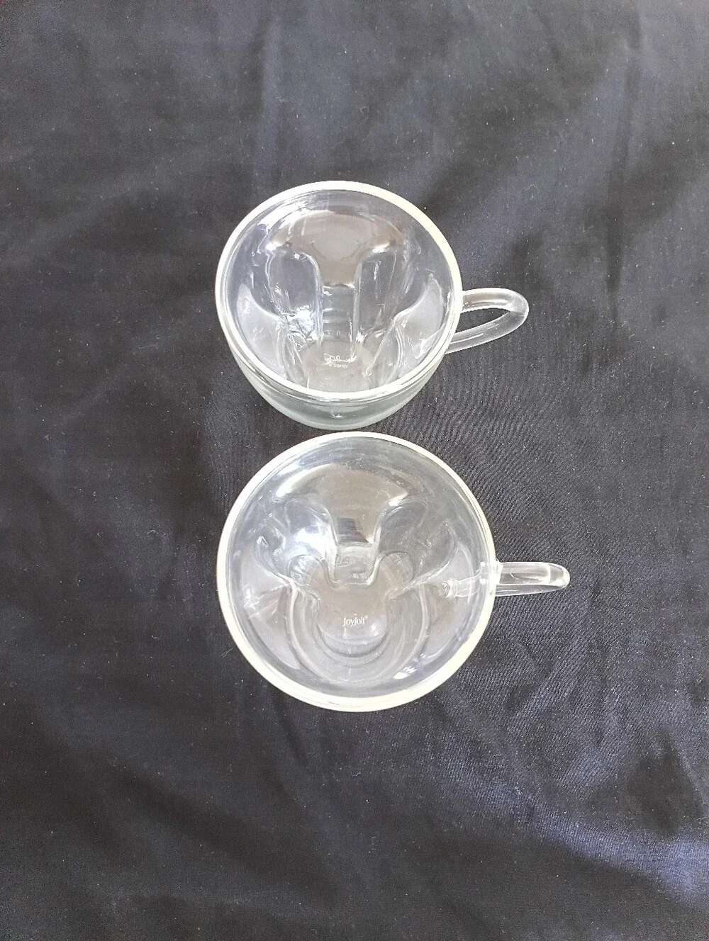 JoyJolt Disney Mickey Mouse Double Wall Espresso Cups - 5.4 oz Set Of 2